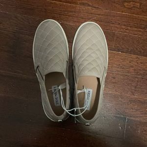 Steve Madden quilted slip on sneakers
